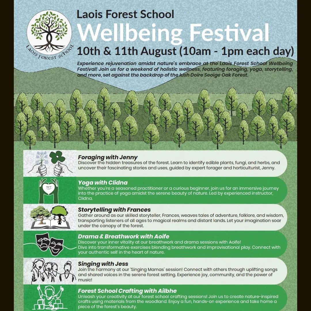 Laois Forest School Wellbeing Festival